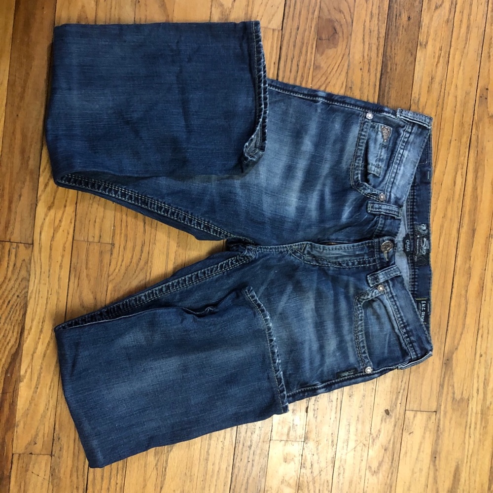 Men’s silver jeans